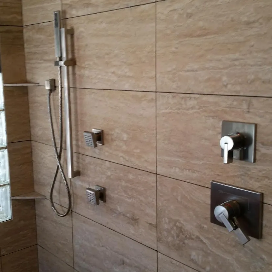 Shower fixture installation for Water Heater Installation in Martic